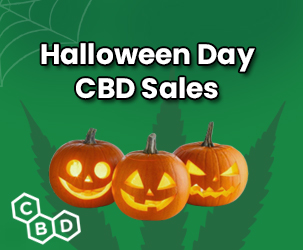 Halloween Day CBD Sales and Coupons 2021